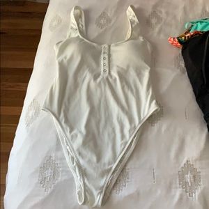 Aerie one piece ribbed swimsuit
